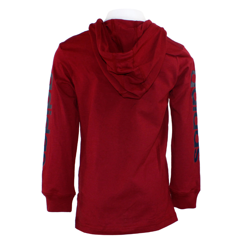 Branded Linear Pull Over Hoody Top - Denny's