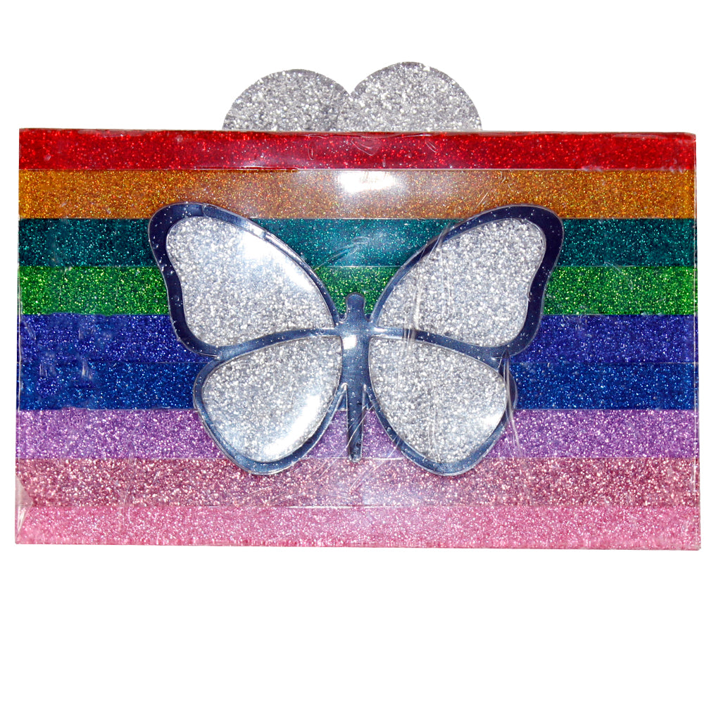 Butterfly Lucite Box Bag - Denny's