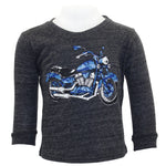 Long Sleeve Tee Camo Motorcycle - Denny's