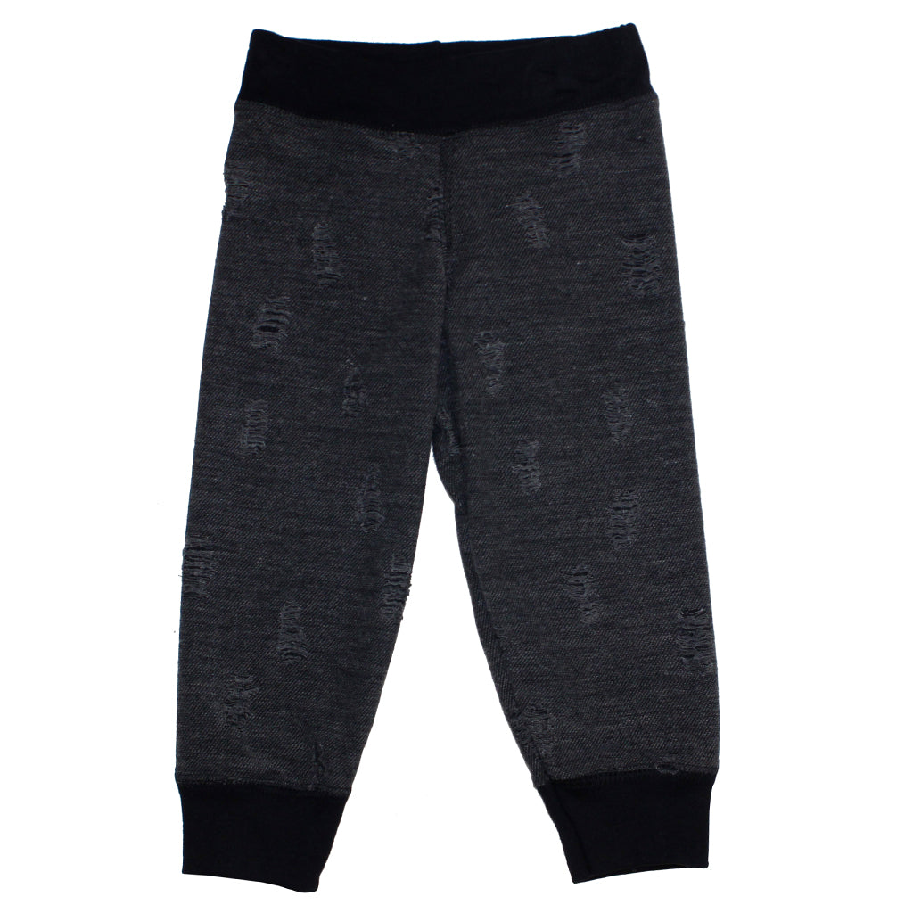 Jog Pant Black Grundge with Band Black - Denny's