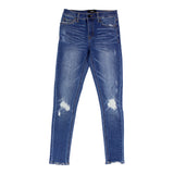 Distressed Annkle Skinny Jean - Denny's