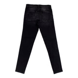 Faded Black Distressed Skinny - Denny's