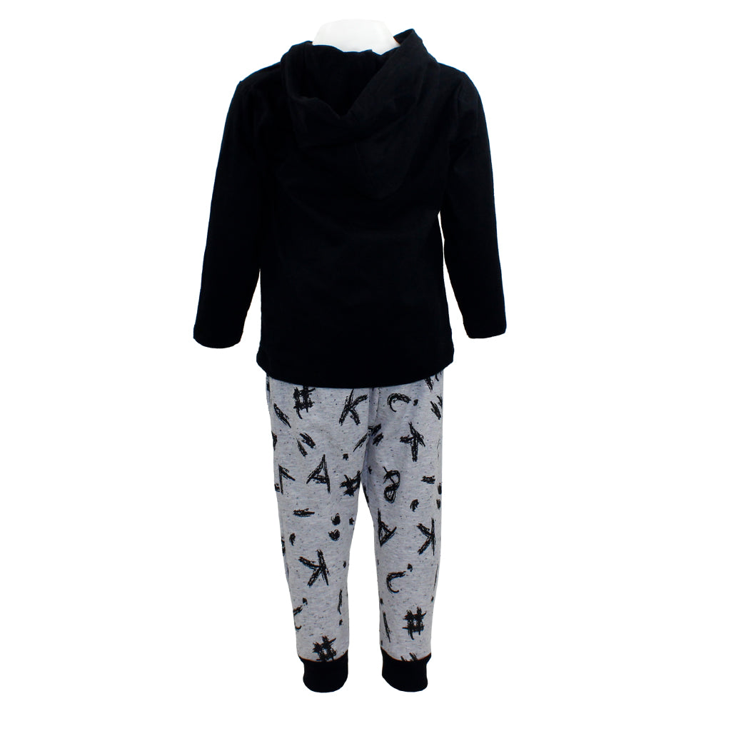 Two Piece Hoody Set Alphabet - Denny's