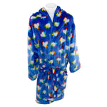 Splatter Hearts Plush Robe - Denny's