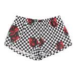 Checkered Rose Short - Denny's