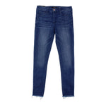 Clean Frayed Hem Ankle Skinny Jean - Denny's