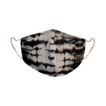 Black White Tie Dye Mask - Denny's