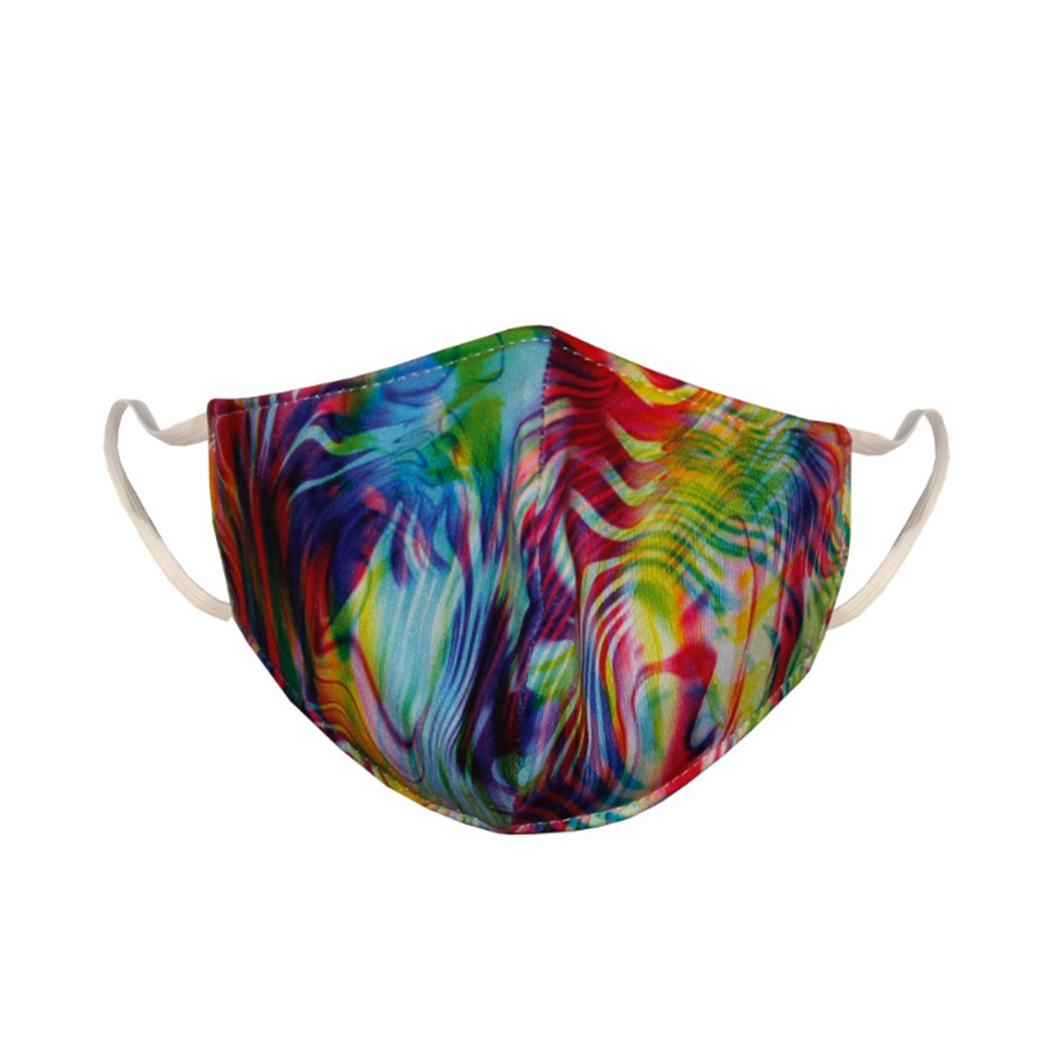 Multi Color Swirl Mask - Denny's