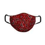 Blk/Wht Bandana Mask - Denny's