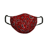 Blk/Wht Bandana Mask - Denny's