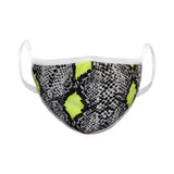 Blk/Wht Snake w Lime Mask - Denny's