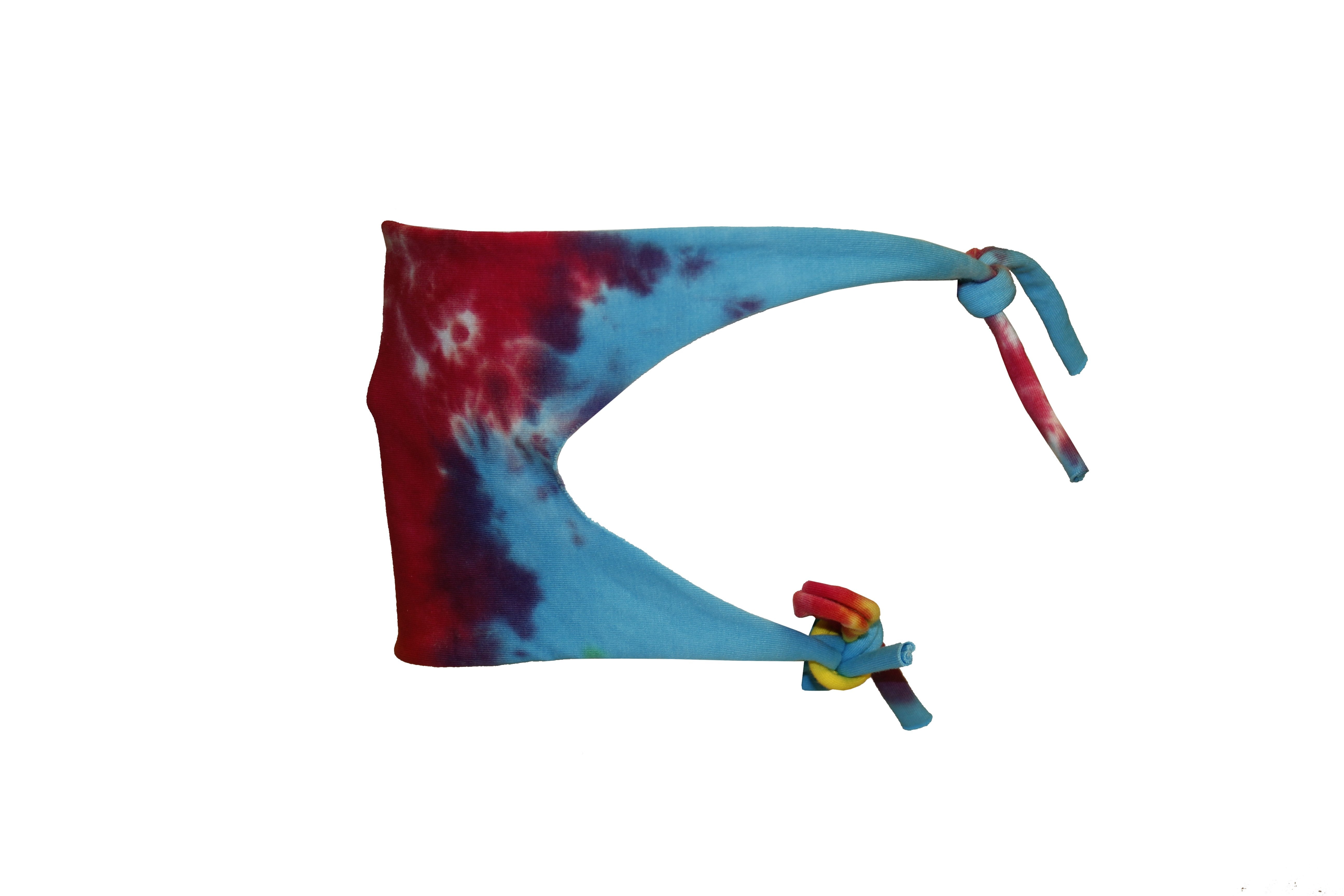 3 Pack Tie Dye String Tie Mask - Denny's