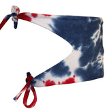 3 Pack Tie Dye String Tie Mask - Denny's
