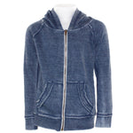 Burn Out Zip Sweatshirt - Denny's