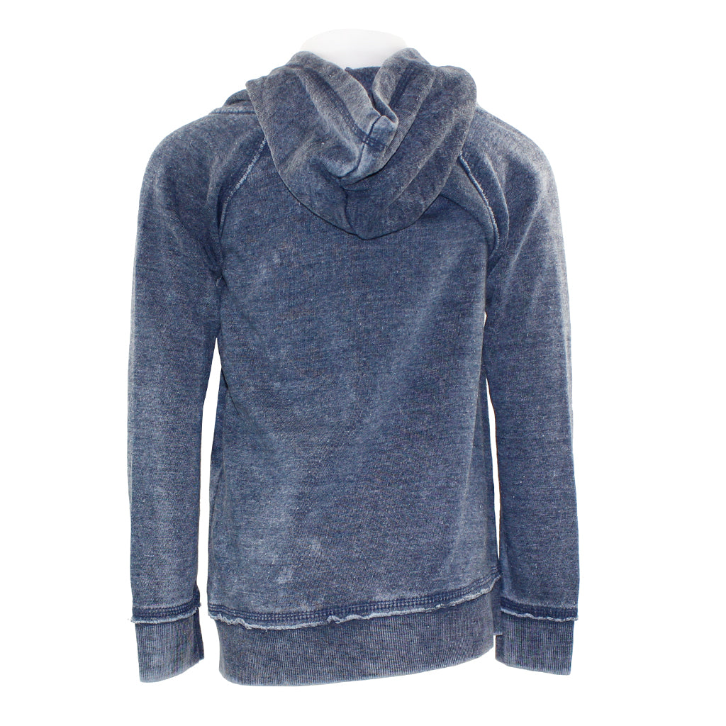 Burn Out Zip Sweatshirt - Denny's