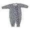 Ruffle Coverall Black/White Cheetah - Denny's
