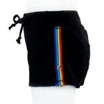Rainbow Short with Stripe and Snaps - Denny's