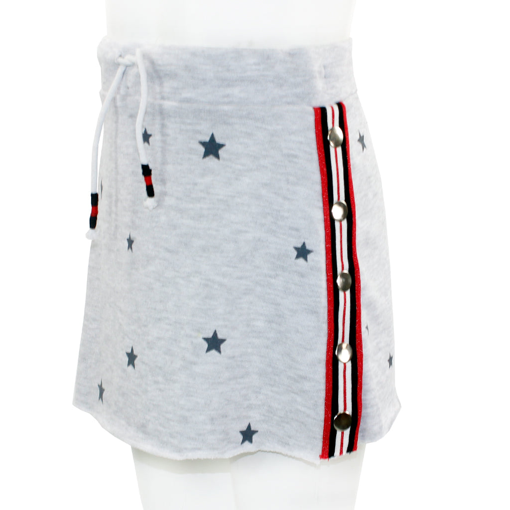 Mini Skirt with Stars and Snap - Denny's