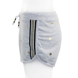 Grey Short with Gold Stars and Taping - Denny's