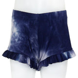Navy/Tye Dye Ruffle Short - Denny's