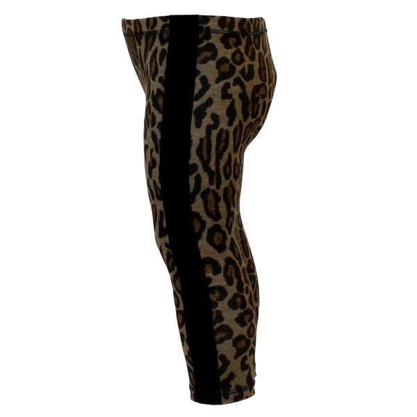 Leopard Legging with Stripe - Denny's