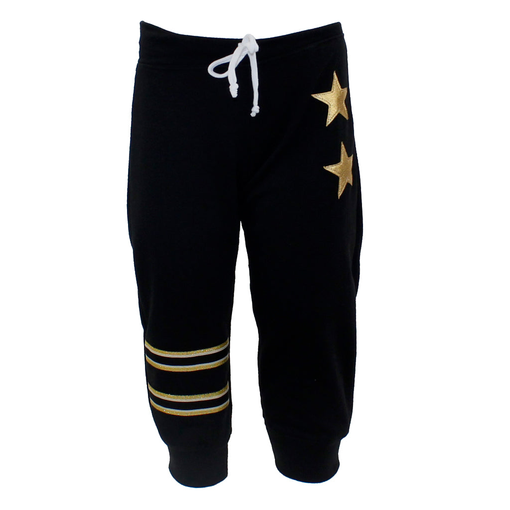 Push Up Pant with Gold Star and Stripes - Denny's