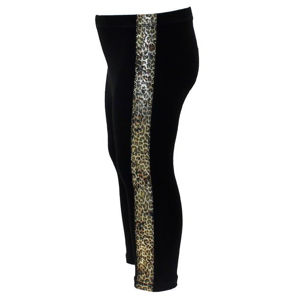 Foil Leopard Legging - Denny's