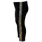 Black Legging with Leopard Stripe - Denny's