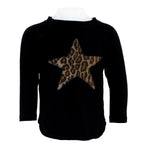 Long Sleeve Black with Star - Denny's