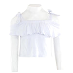 Off The Shoulder Elastic Top - Denny's