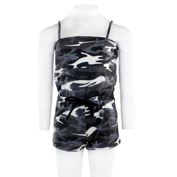 Camo Romper - Denny's