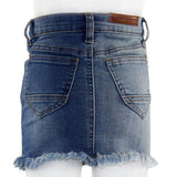 Distressed Denim Skirt - Denny's