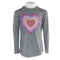 Long Sleeve Tee with Big Heart - Denny's