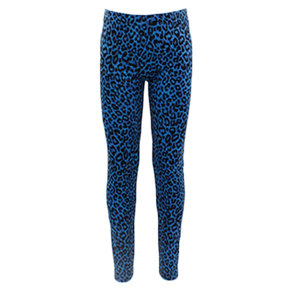 Blue Leopard Legging - Denny's