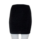 Leopard Mini Skirt - Denny's