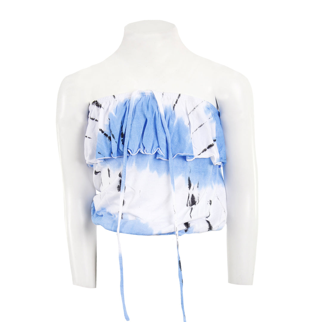 Ruffle Tube Top - Denny's