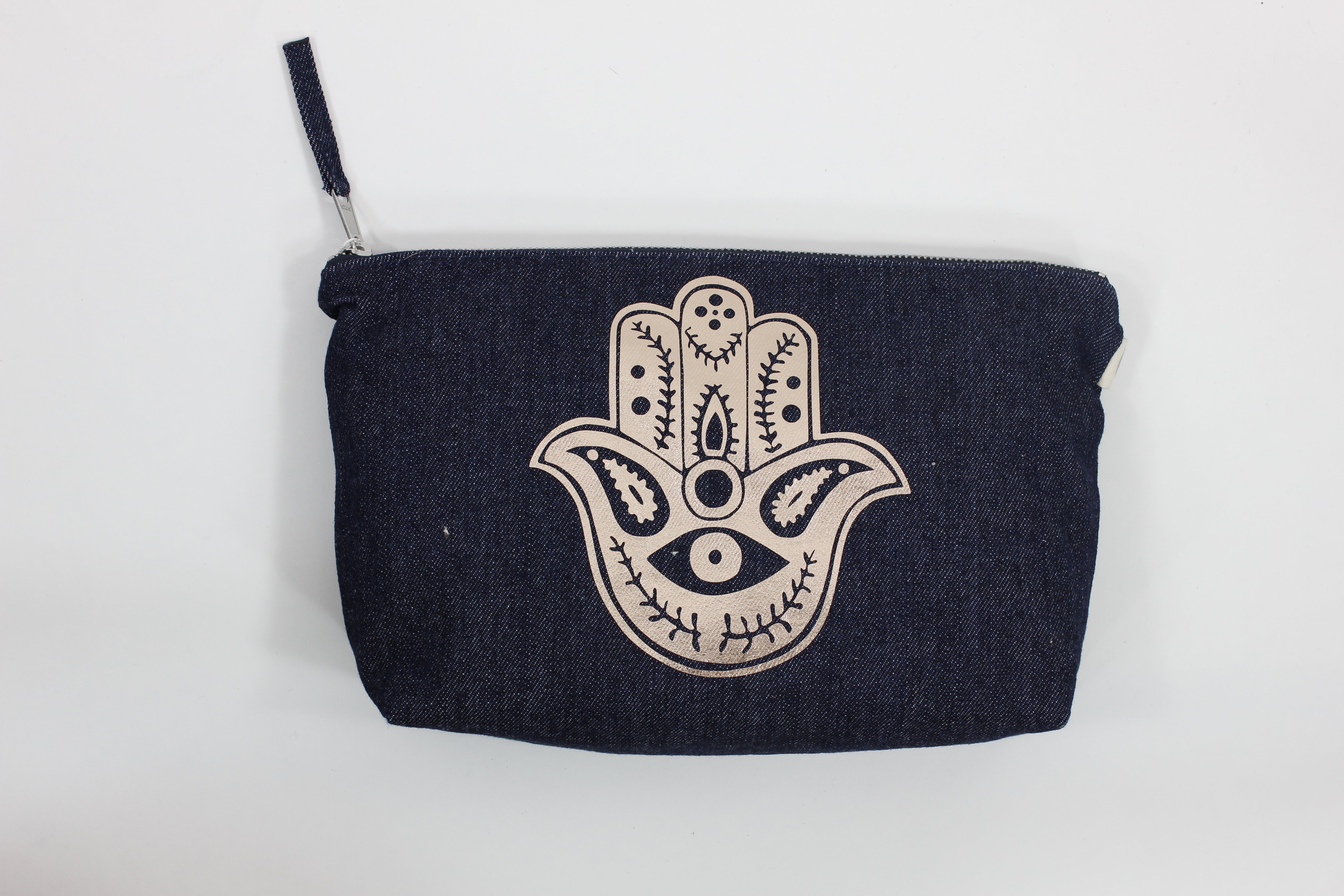 Lg Denim Hamsa Cosmetic - Denny's