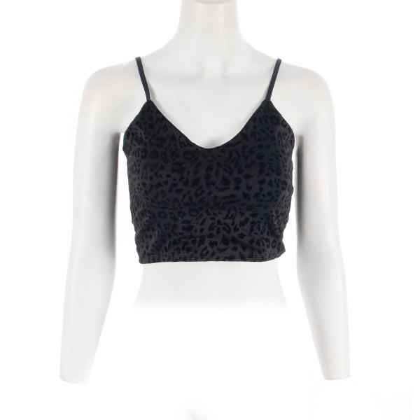 Leopard Crop Tank - Denny's