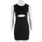 Sleeveless Dress With Cut Out - Denny's