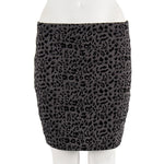 Leopard Mini Skirt - Denny's