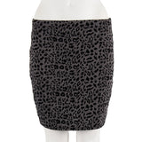 Leopard Mini Skirt - Denny's