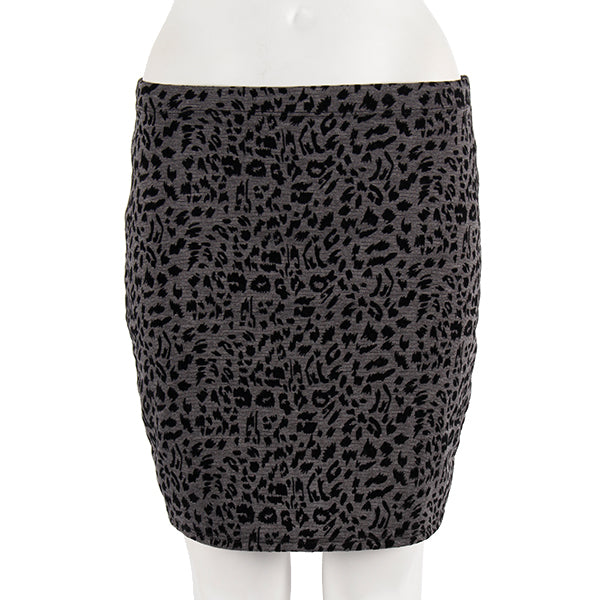 Leopard Mini Skirt - Denny's