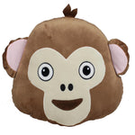 14" Monkey Emoji Pillows - Denny's