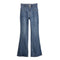High Waisted Seamed Flare Jean - Denny's