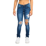 Destroyed Skinny Jean - Denny's