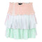 Melon Tie Dye Smocked Top Skirt - Denny's