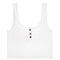 Ribbed Snap Henley Tank - Denny's