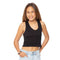 V-neck Crop Racerback Tank - Denny's