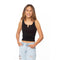 Slit V-neck Tank Top - Denny's