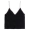 Jaquard Lace Crop Cami - Denny's